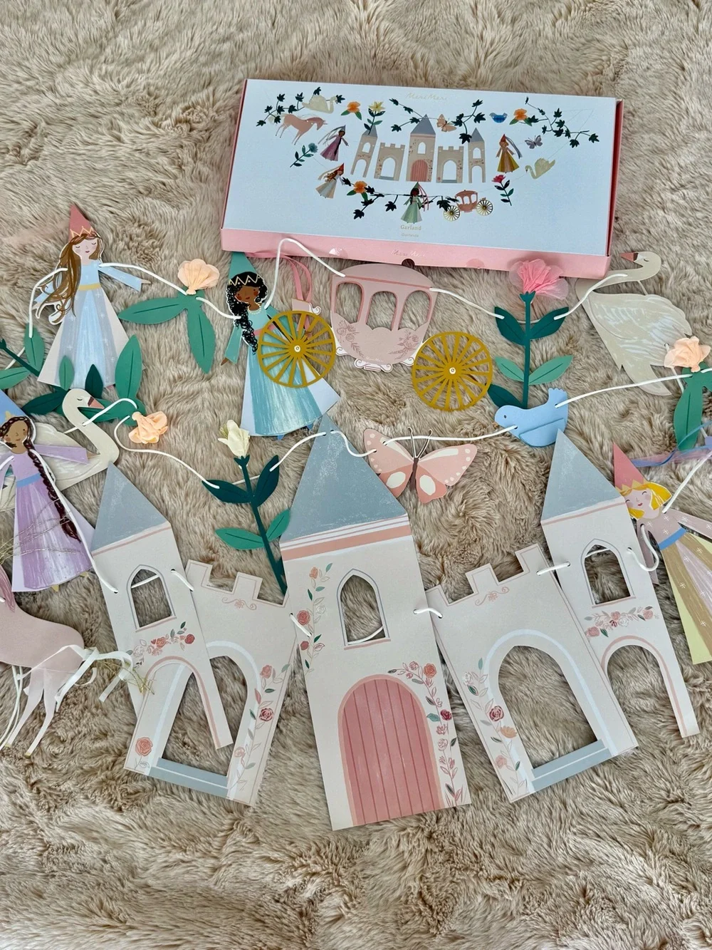 Meri Meri Princess Party Garland Set